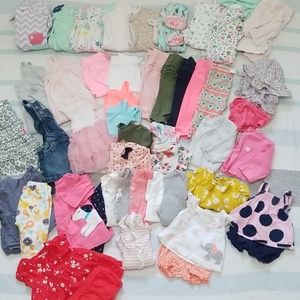 Newborn, 0-3 month bundle 43 items